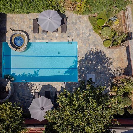 Efharis Beachfront Villa Platamonas Bagian luar foto