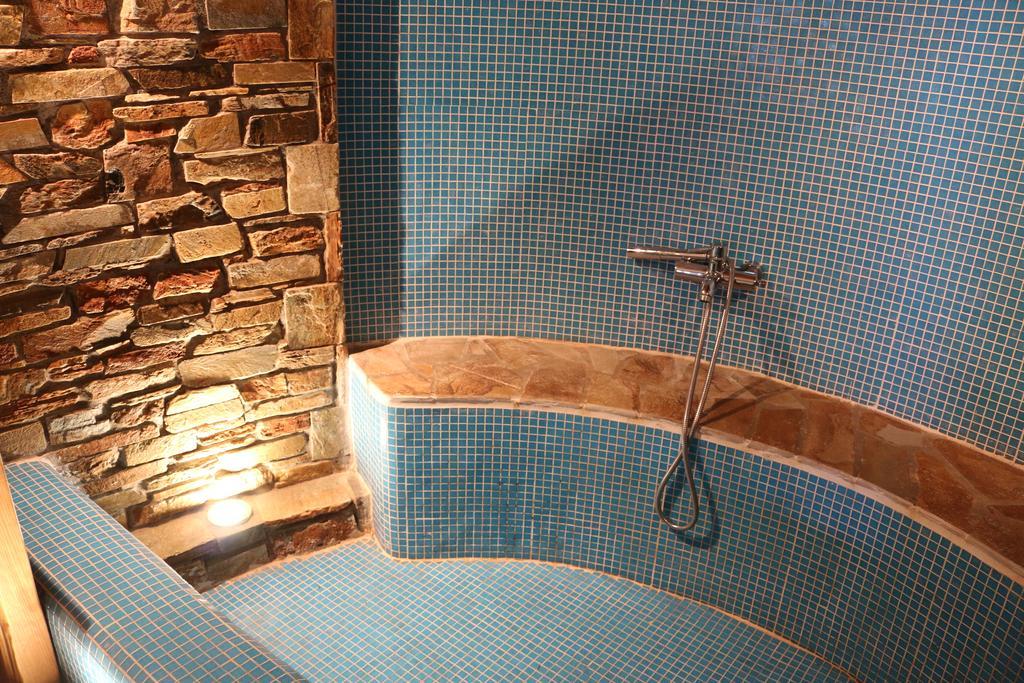 Efharis Beachfront Villa Platamonas Bagian luar foto